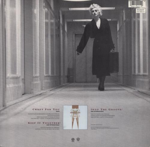 Madonna Crazy For You 12" vinyl single (12 inch record / Maxi-single) UK MAD12CR05463