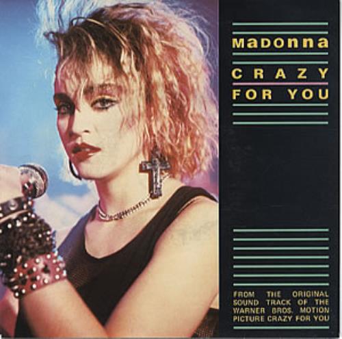Madonna Crazy For You 7" vinyl single (7 inch record / 45) Australian MAD07CR58302