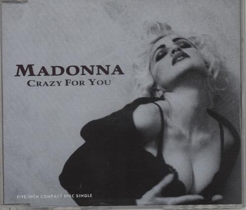 Madonna Crazy For You CD single (CD5 / 5") Australian MADC5CR658973
