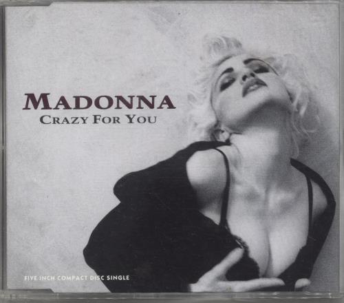 Madonna Crazy For You CD single (CD5 / 5") UK MADC5CR729167
