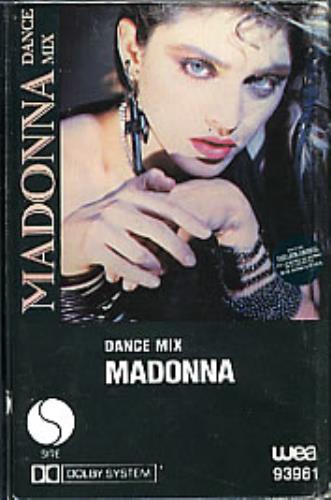 Madonna Dance Mix cassette single Argentinean MADCMDA304163
