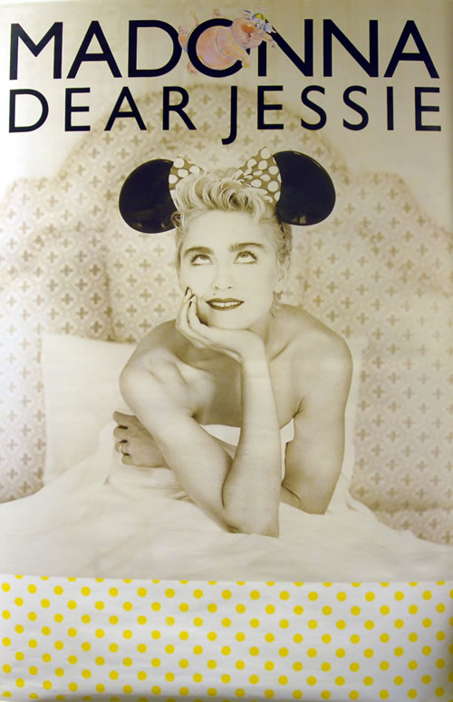 Madonna Dear Jessie poster UK MADPODE634252