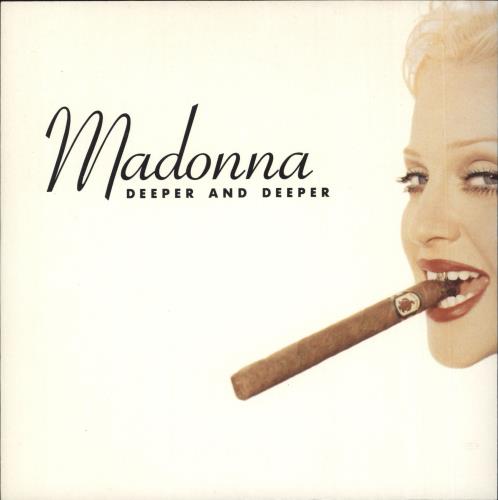 Madonna Deeper & Deeper - Glossy 7" vinyl single (7 inch record / 45) UK MAD07DE41714