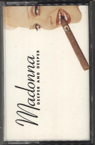 Madonna Deeper & Deeper cassette single UK MADCSDE41787