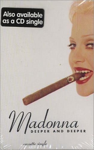 Madonna Deeper & Deeper cassette single US MADCSDE68164