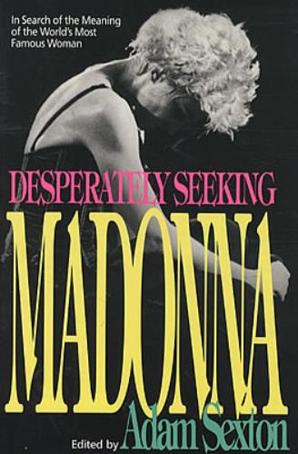 Madonna Desperately Seeking Madonna book US MADBKDE336083