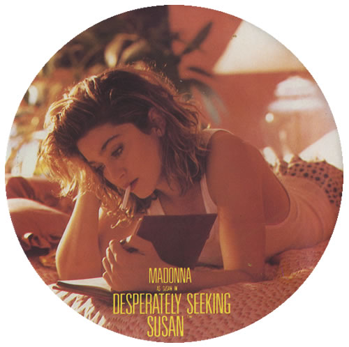 Madonna Desperately Seeking Susan badge US MADBGDE436675