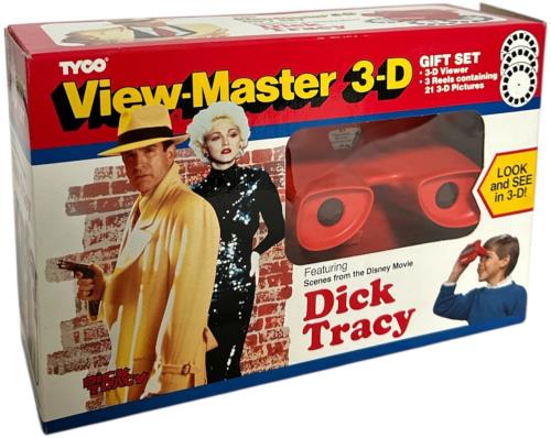 Madonna Dick Tracy View-Master 3D memorabilia US MADMMDI865601