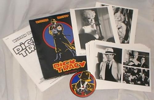 Madonna Dick Tracy media press pack US MADPPDI170374