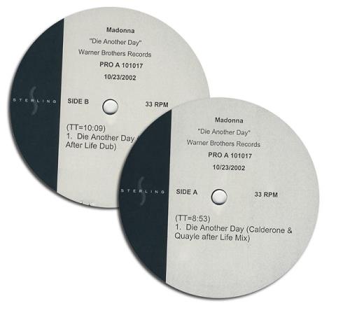 Madonna Die Another Day 12" vinyl single (12 inch record / Maxi-single) US MAD12DI263414