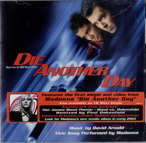 Madonna Die Another Day CD album (CDLP) US MADCDDI466709