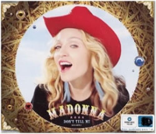 Madonna Don't Tell Me - 8-trk CD single (CD5 / 5") Thailand MADC5DO180630