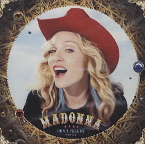 Madonna Don't Tell Me - Remixes CD-R acetate US MADCRDO176455