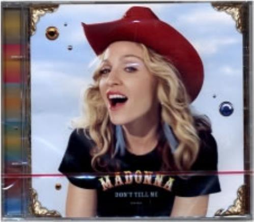 Madonna Don't Tell Me CD single (CD5 / 5") Mexican MADC5DO172412