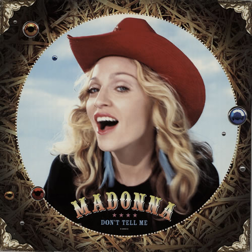 Madonna Don't Tell Me 12" vinyl single (12 inch record / Maxi-single) US MAD12DO175905