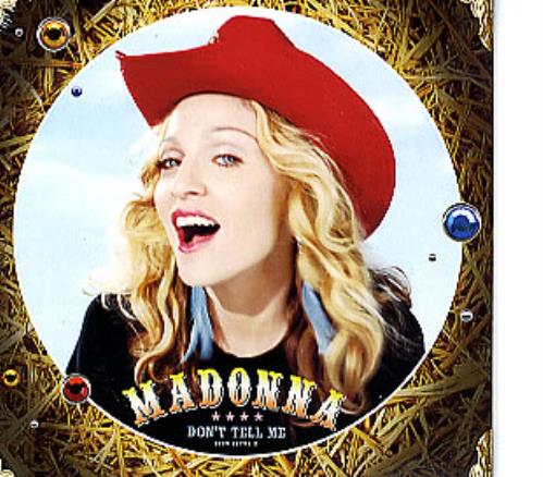 Madonna Don't Tell Me CD single (CD5 / 5") French MADC5DO177984