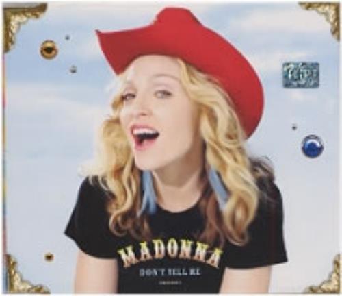Madonna Don't Tell Me CD single (CD5 / 5") Brazilian MADC5DO179100