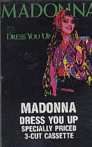 Madonna Dress You Up cassette single Canadian MADCMDR27414