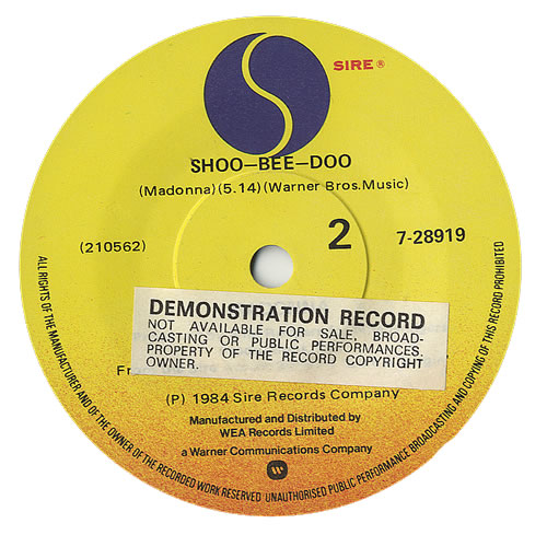 Madonna Dress You Up 7" vinyl single (7 inch record / 45) Australian MAD07DR457893