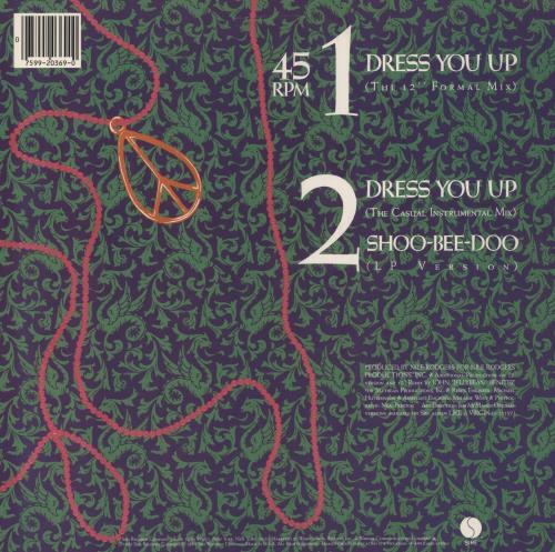 Madonna Dress You Up 12" vinyl single (12 inch record / Maxi-single) US MAD12DR05483