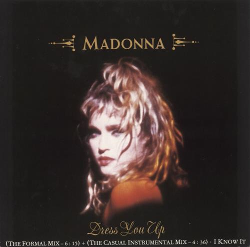 Madonna Dress You Up 12" vinyl single (12 inch record / Maxi-single) UK MAD12DR721449