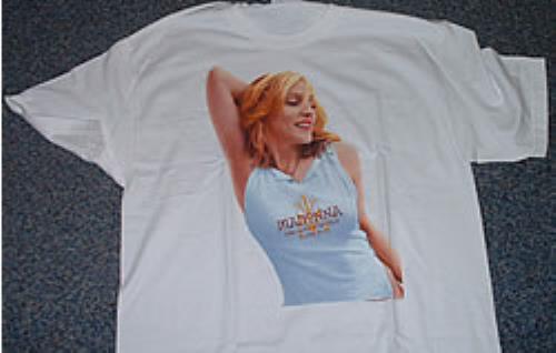 Madonna Drowned World Tour - White/Medium t-shirt UK MADTSDR226763