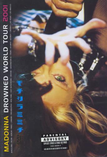Madonna Drowned World Tour 2001 DVD UK MADDDDR198291