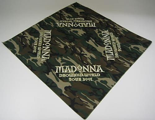 Madonna Drowned World Tour 2001 memorabilia US MADMMDR368774