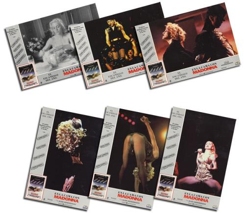 Madonna En La Cama Con Madonna lobby card Spanish MADLCEN237357