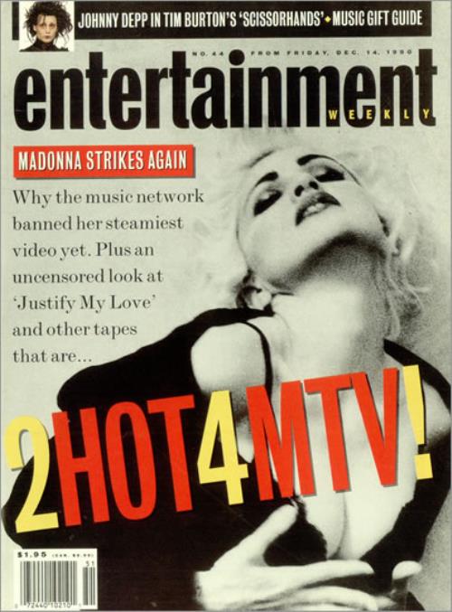 Madonna Entertainment Weekly magazine US MADMAEN118301