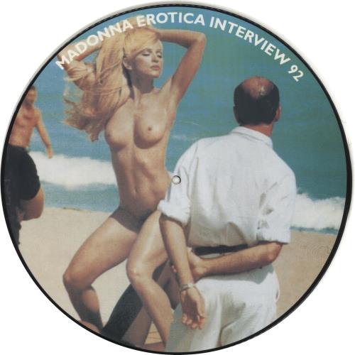 Madonna Erotic Interview 92 - Picture Disc picture disc LP (vinyl picture disc album) German MADPDER10993