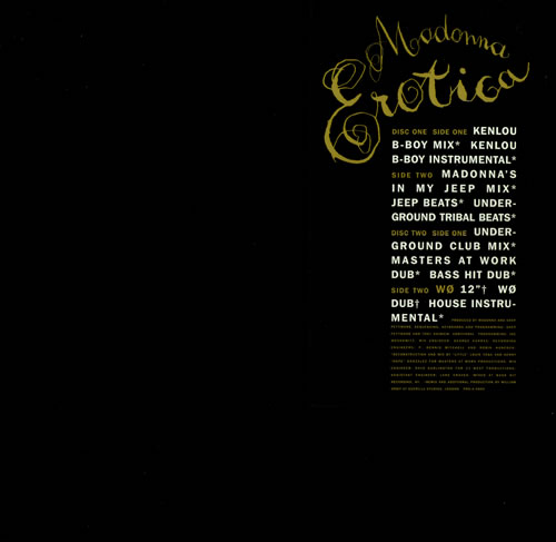 Madonna Erotica - Double Pack 12" vinyl single (12 inch record / Maxi-single) US MAD12ER11031