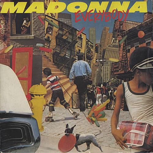 Madonna Everybody 7" vinyl single (7 inch record / 45) French MAD07EV147040