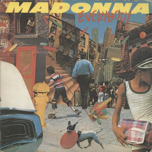 Madonna Everybody 7" vinyl single (7 inch record / 45) Spanish MAD07EV240692