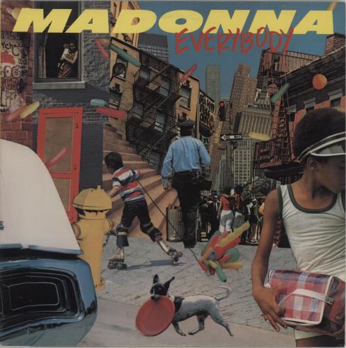 Madonna Everybody 12" vinyl single (12 inch record / Maxi-single) US MAD12EV602282