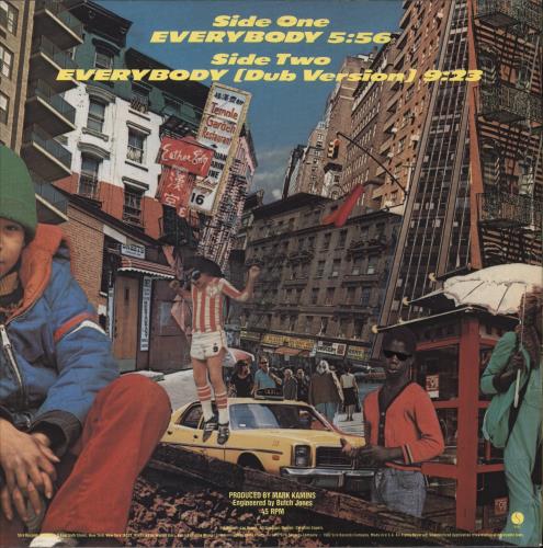 Madonna Everybody 12" vinyl single (12 inch record / Maxi-single) US MAD12EV602282