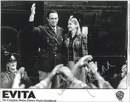 Madonna Evita - Autographed Publicity Photo photograph UK MADPHEV401856