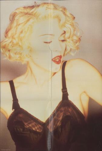 Madonna Express Yourself - Poster Sleeve 7" vinyl single (7 inch record / 45) UK MAD07EX06943