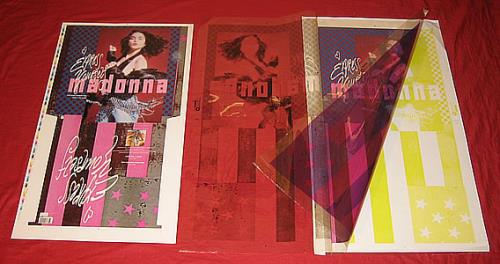 Madonna Express Yourself artwork UK MADAREX383214