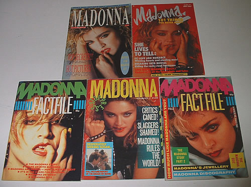 Madonna Fanzine Set fanzine UK MADFAFA330834