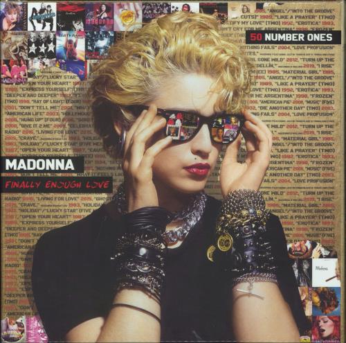 Madonna Finally Enough Love [50 Numbers Ones] - Sealed Vinyl Box Set US MADVXFI808807