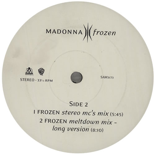 Madonna Frozen 12" vinyl single (12 inch record / Maxi-single) UK MAD12FR105299