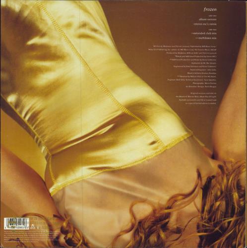 Madonna Frozen 12" vinyl single (12 inch record / Maxi-single) US MAD12FR107003