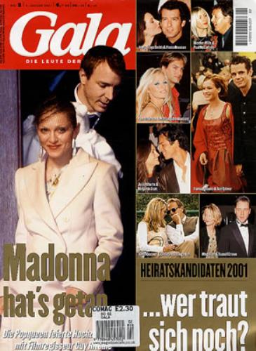 Madonna Gala magazine German MADMAGA347579