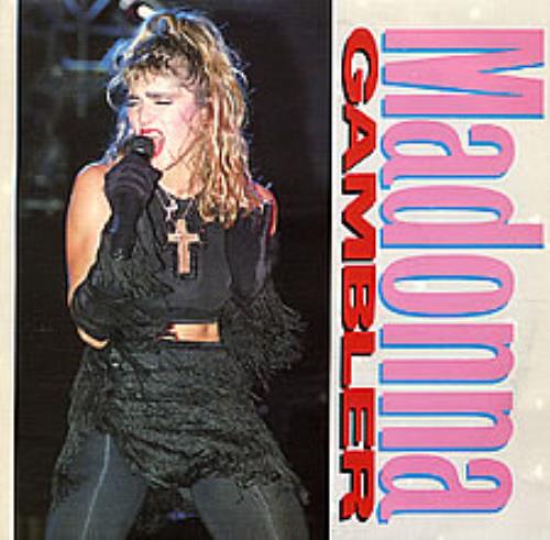 Madonna Gambler 7" vinyl single (7 inch record / 45) Spanish MAD07GA253958