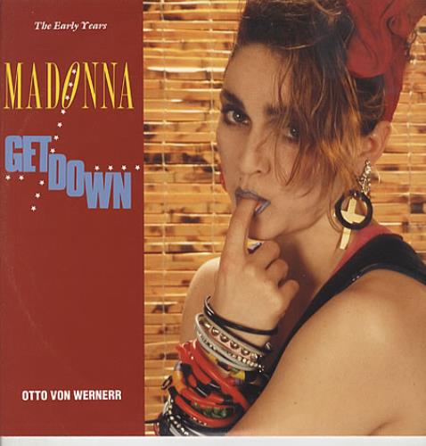 Madonna Get Down - Test pressing 12" vinyl single (12 inch record / Maxi-single) UK MAD12GE342486