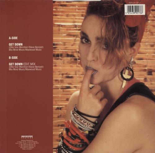 Madonna Get Down 12" vinyl single (12 inch record / Maxi-single) UK MAD12GE05471