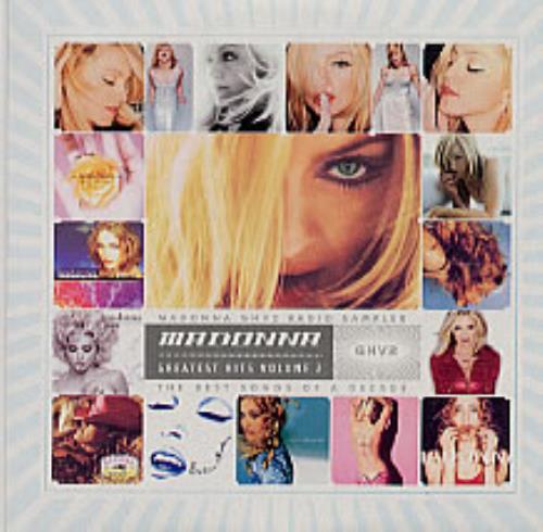 Madonna GHV2 Radio Sampler - 4-track CD single (CD5 / 5") Spanish MADC5GH206672
