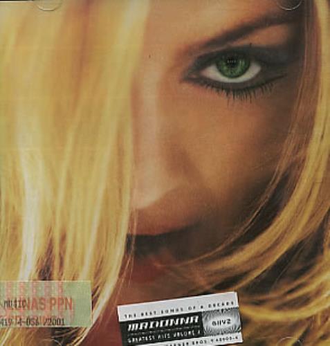 Madonna GHV2 CD album (CDLP) Indonesian MADCDGH312946