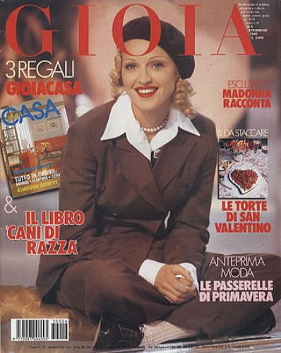 Madonna Gioia magazine Italian MADMAGI326111